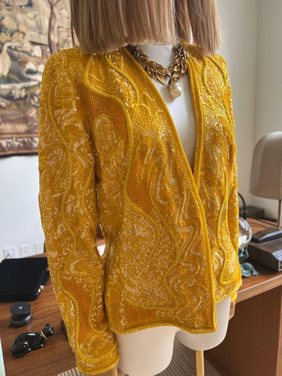 Giacca da sera vintage di Bill Blass, 1986 in vendita 1