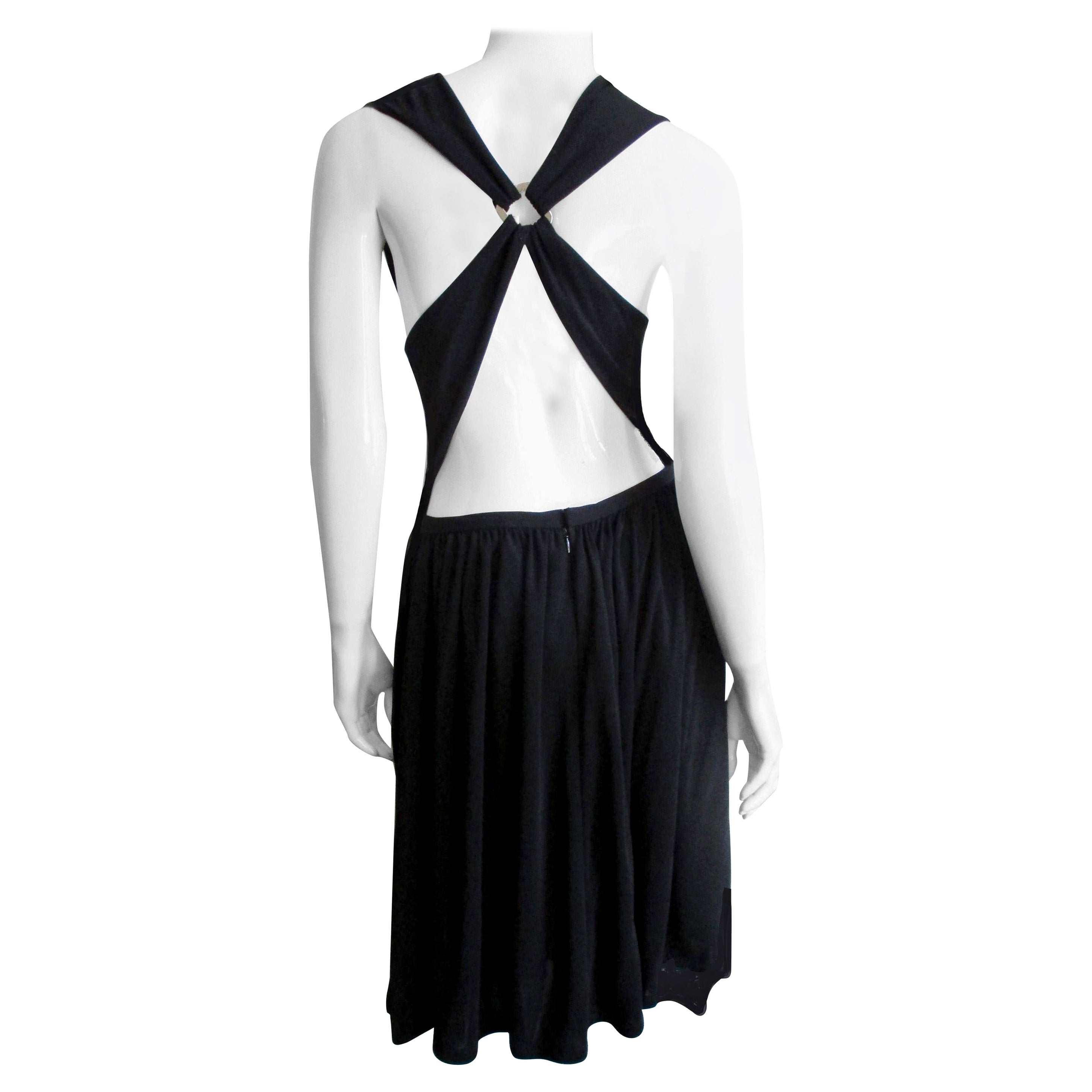 Bill Blass - Vestito incrociato anni '80