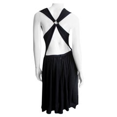 Vintage Bill Blass Cross Back Dress 1980s