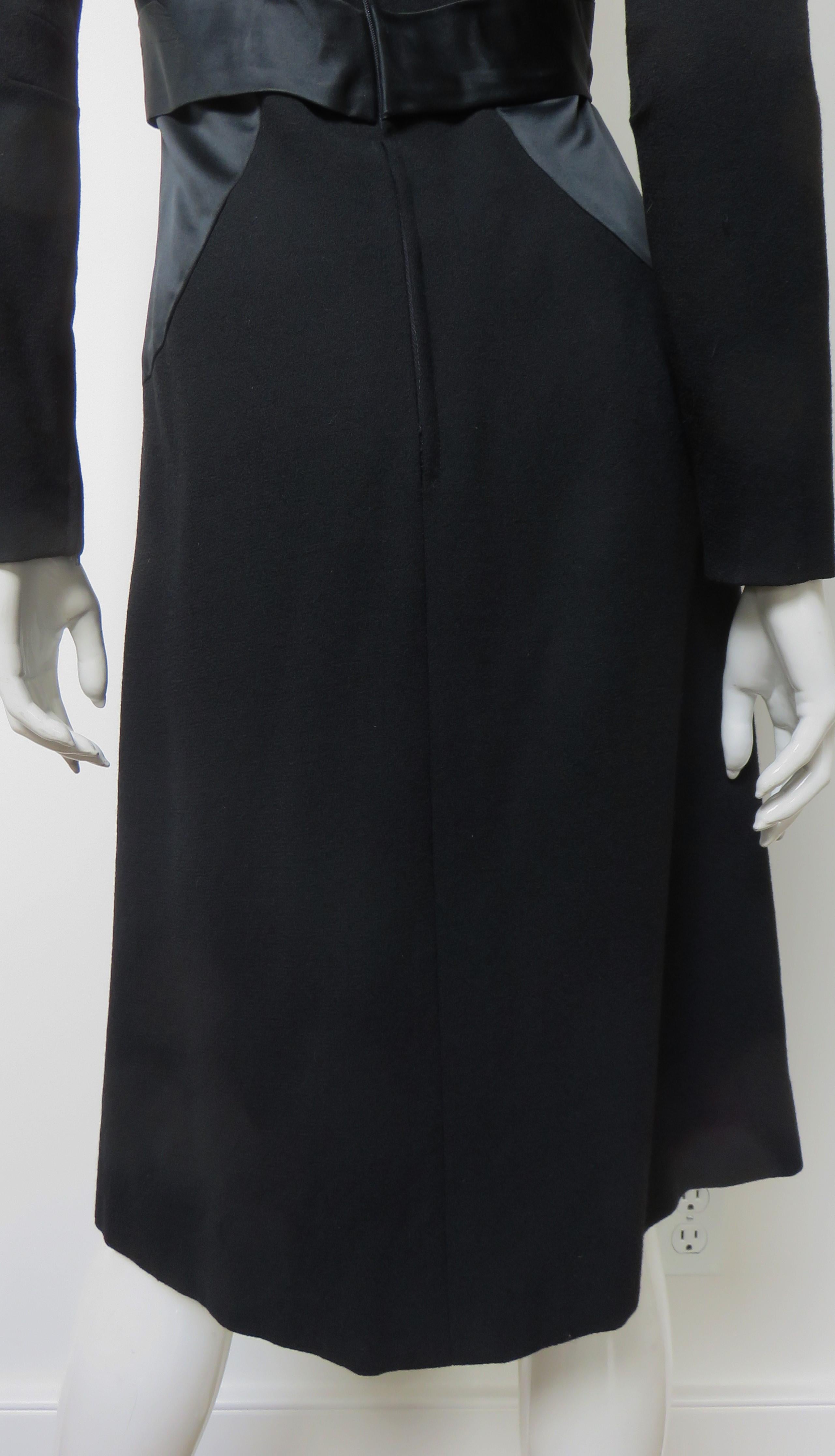 Bill Blass Dress with Circle Insets 1980s For Sale 8