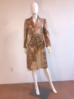Bill Blass Paisley Print Jacket and Skirt Set