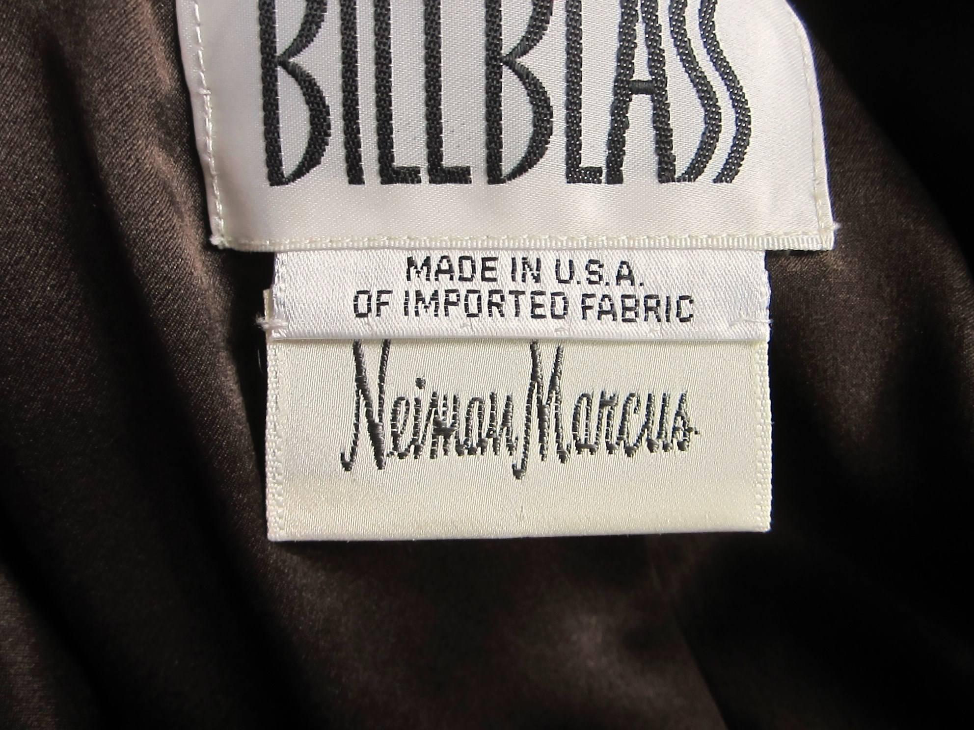 Bill Blass Jacket Brown Leather Riding Blazer Never Worn 1990s For Sale 1