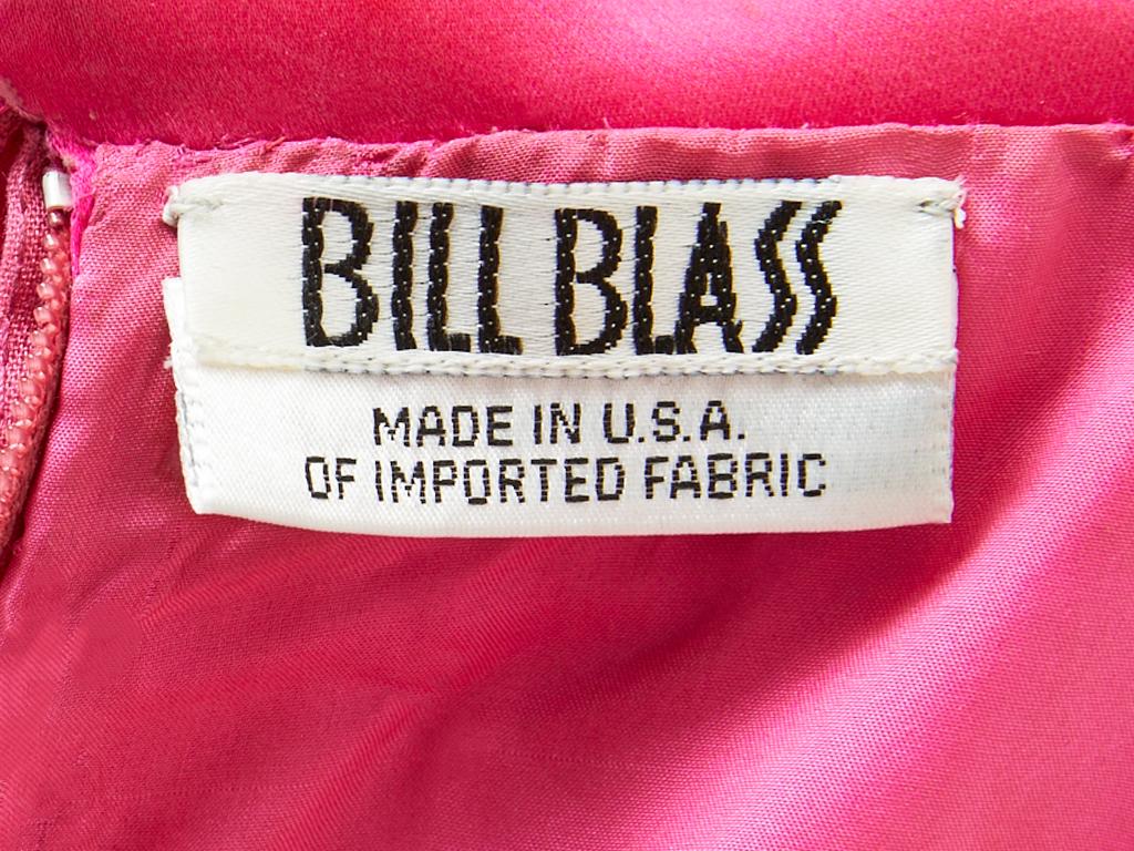 Bill Blass Organza Evening Gown 1