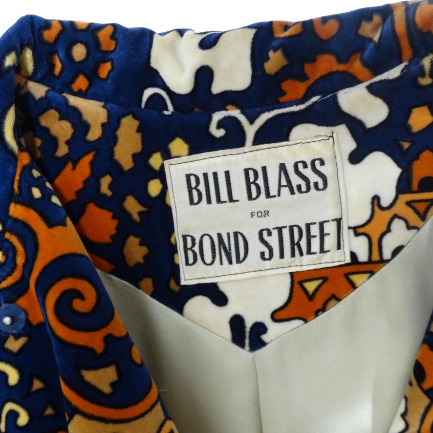 Bill Blass Velour for Bond Street Trench Coat 5