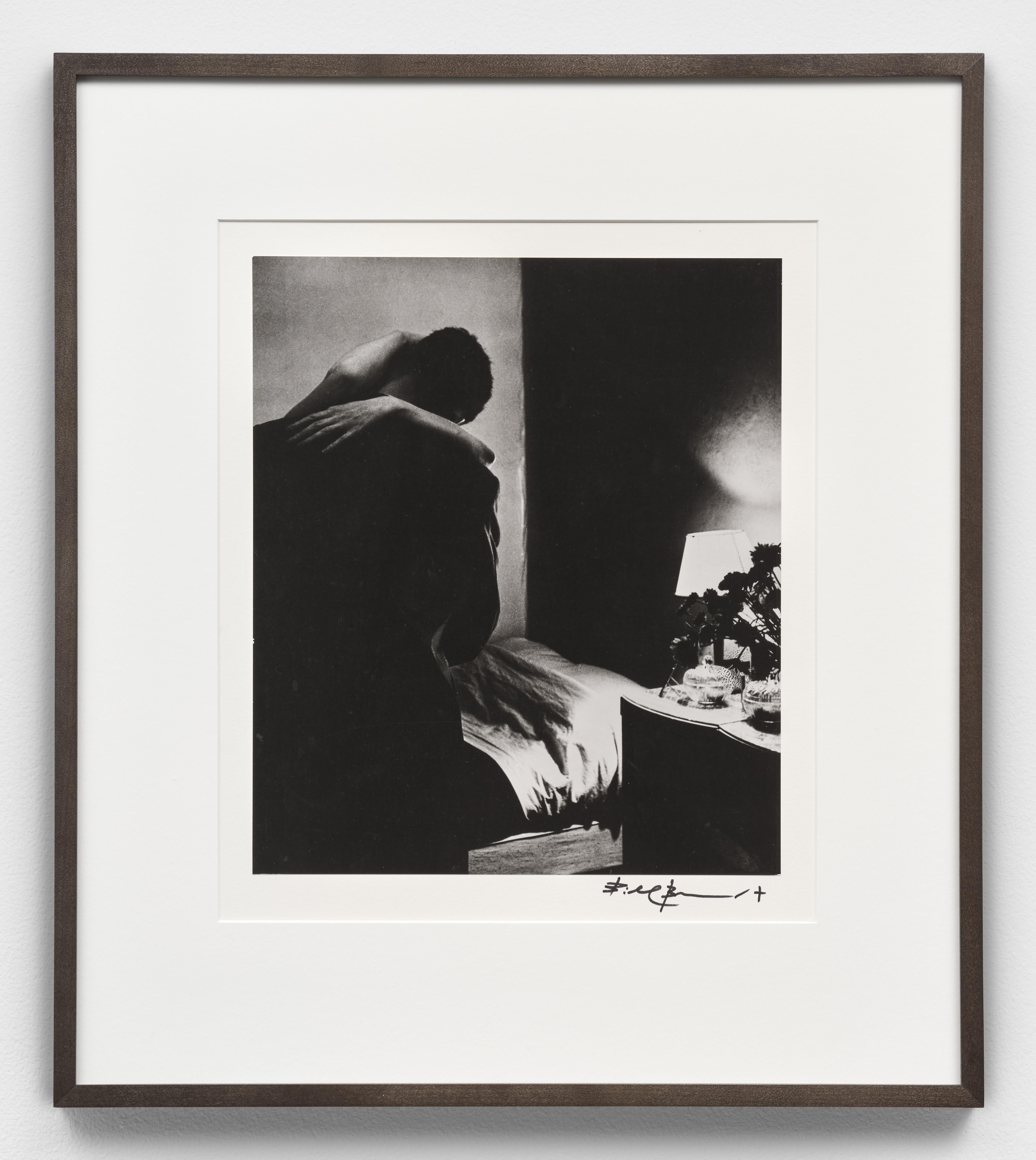 Bill Brandt Black and White Photograph - Soho Bedroom