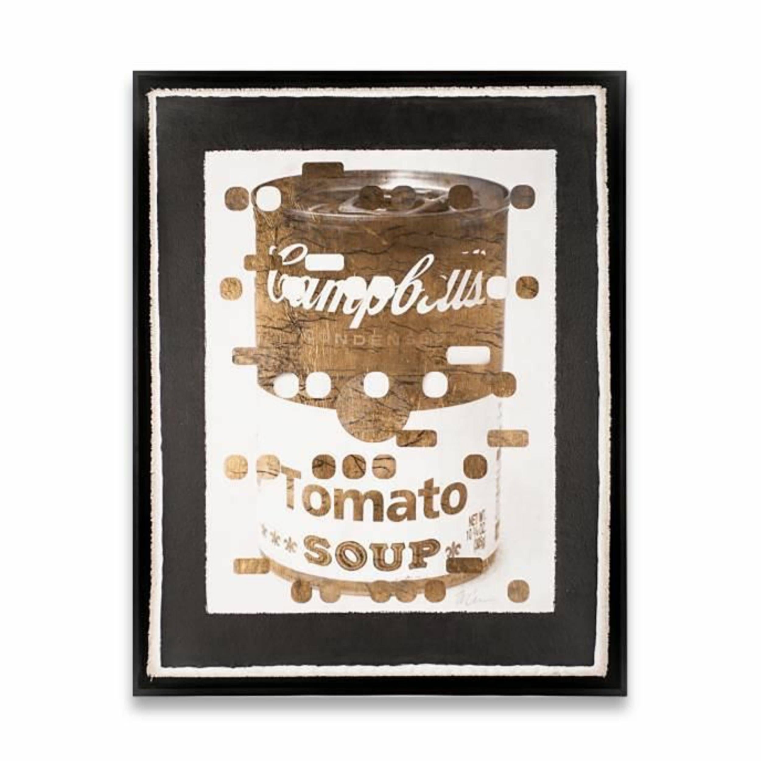 Tout est Derive, Campbell's Soup, Positive - Mixed Media Art de Bill Claps