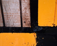 Großformatige abstrakte Texturfotografie „Polk Street“ San Francisco, San Francisco