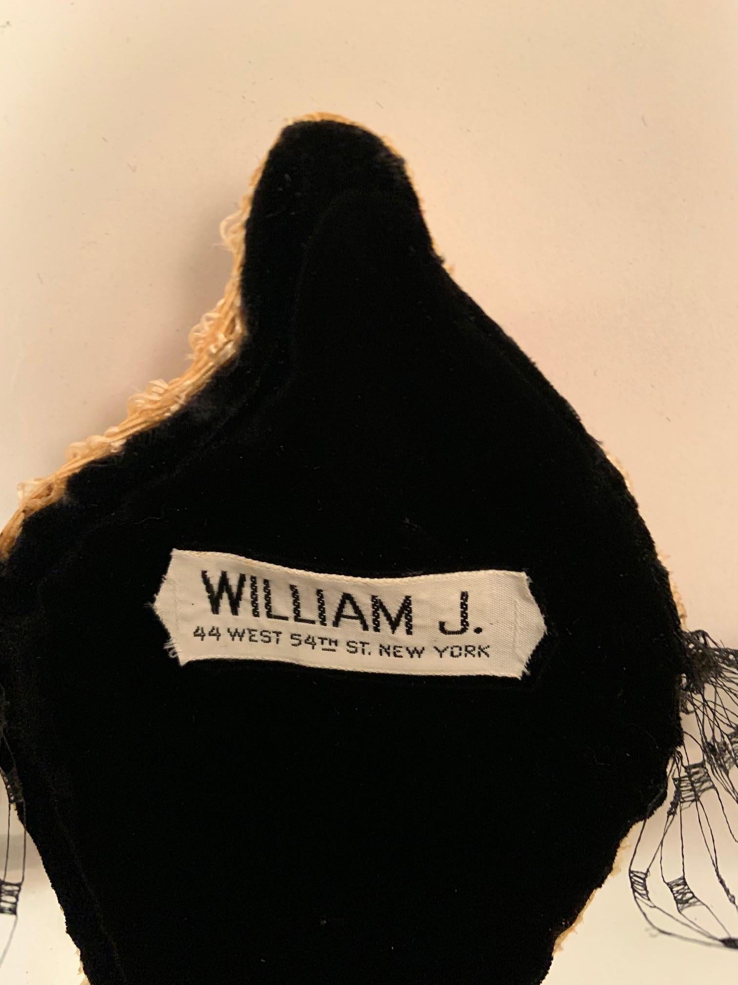 Bill Cunningham William J Veiled Cocktail Hat 5