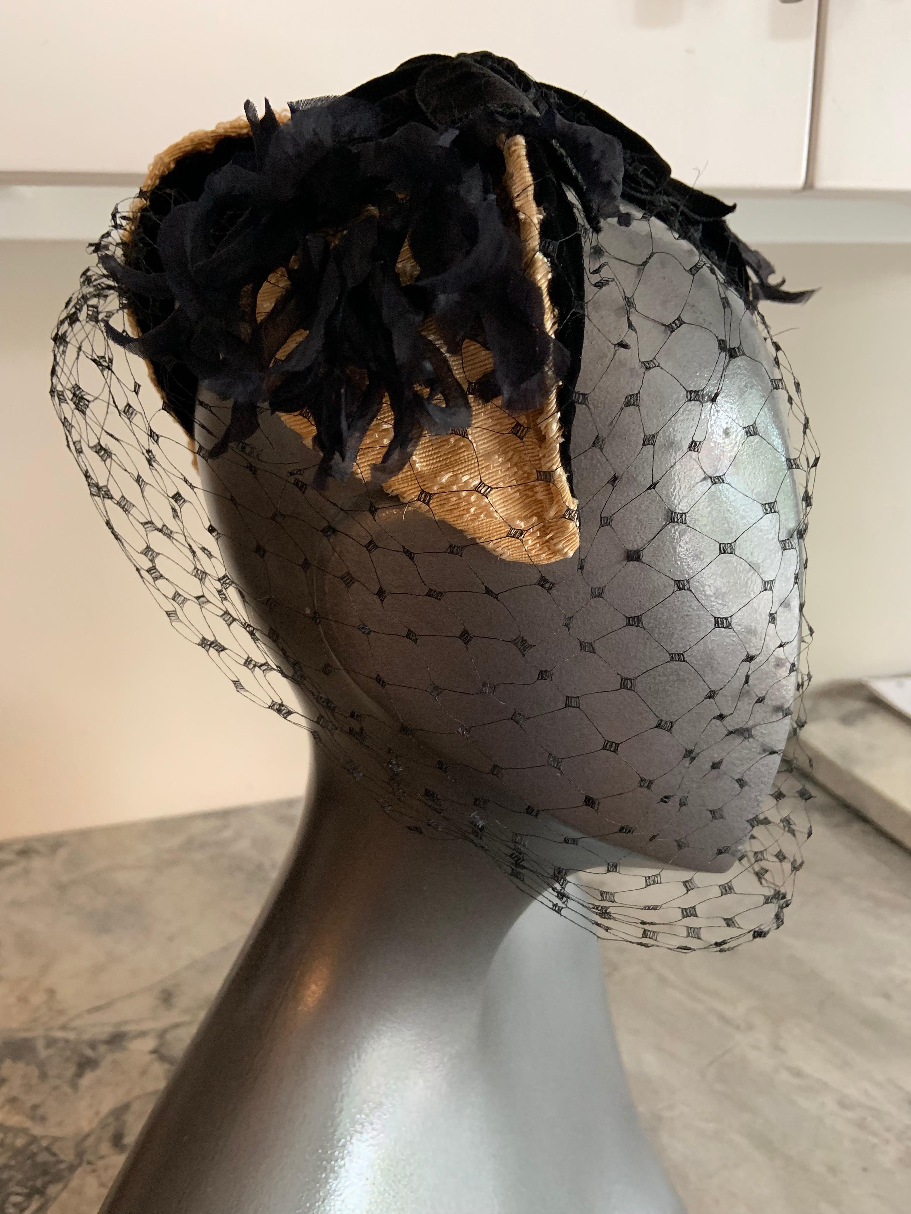 Bill Cunningham William J Veiled Cocktail Hat 2