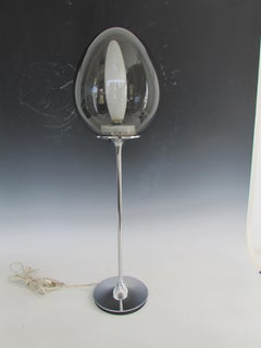 Bill Curry Chrome Stemlite Mushroom Lamp with Original Tapio Wirkkala Bulb