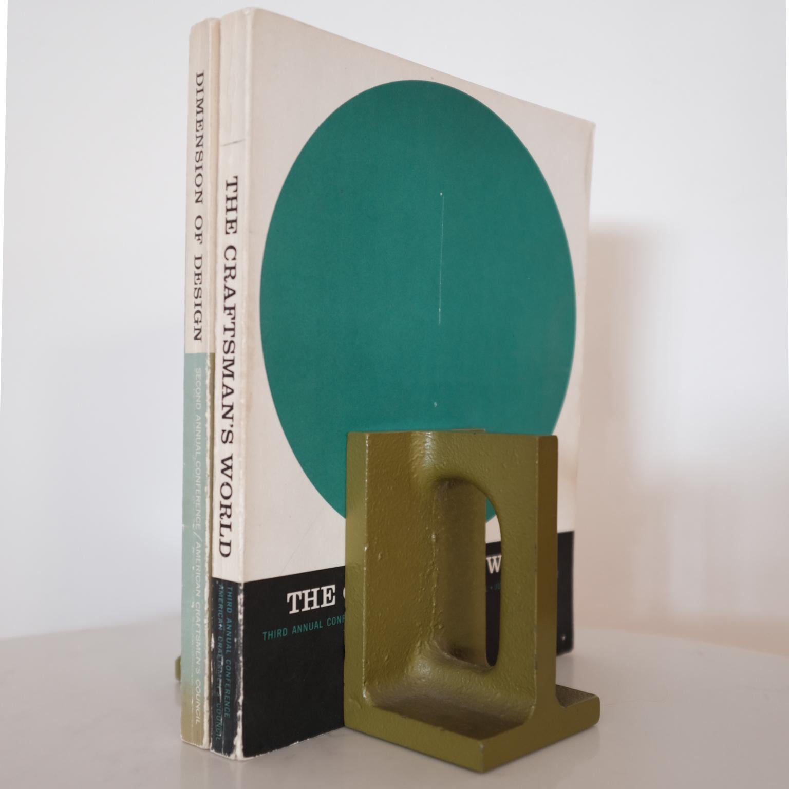 Iron Bill Curry for Design Line Bookends For Sale