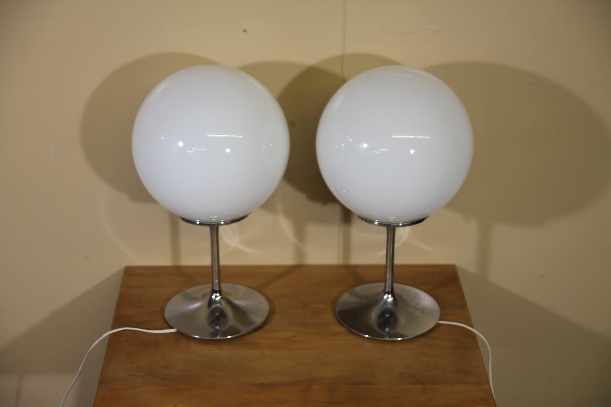 Mid-Century Modern Bill Curry lamps for Design Line Inc. For Sale