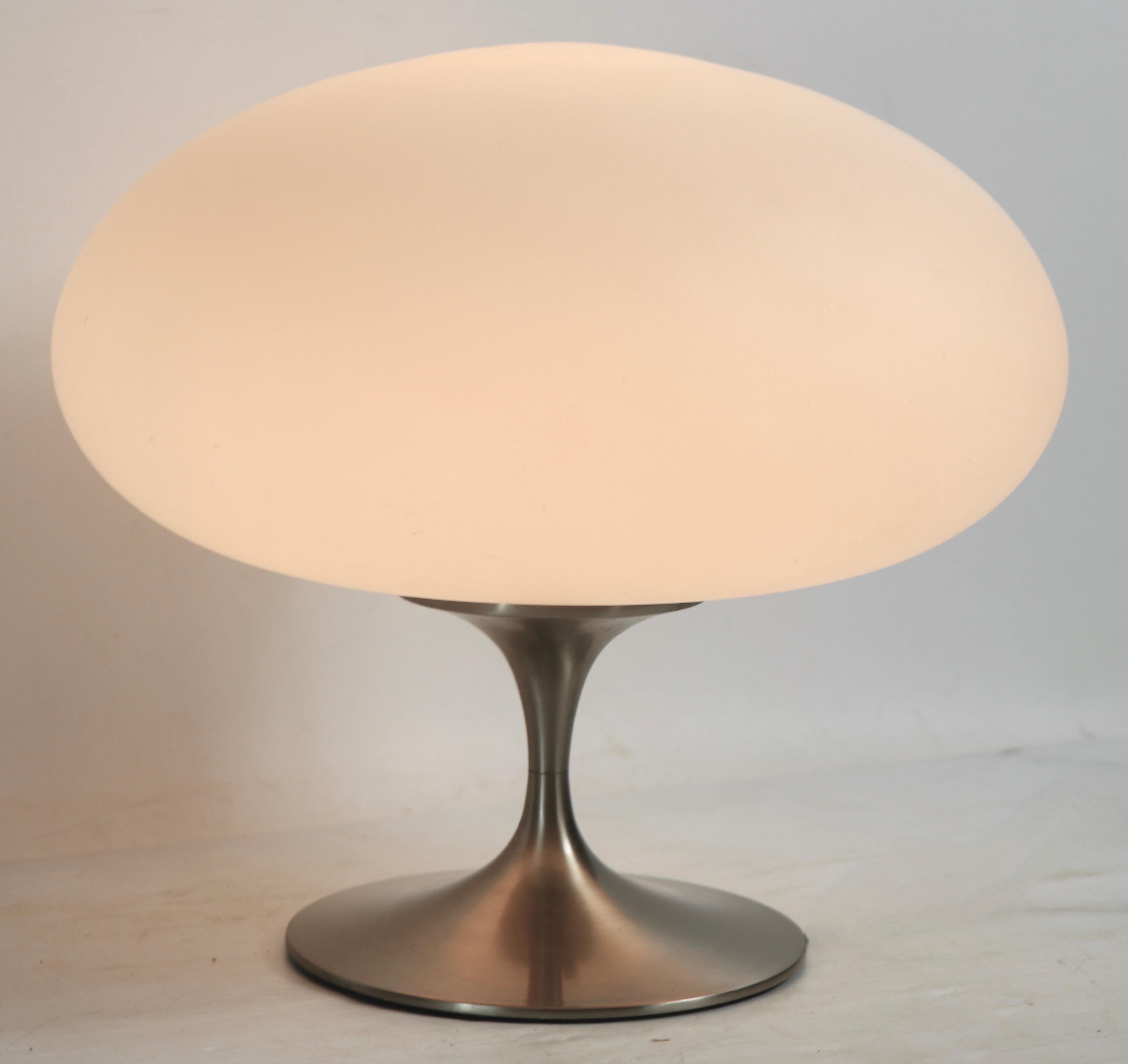 American Bill Curry Mushroom Table Lamp