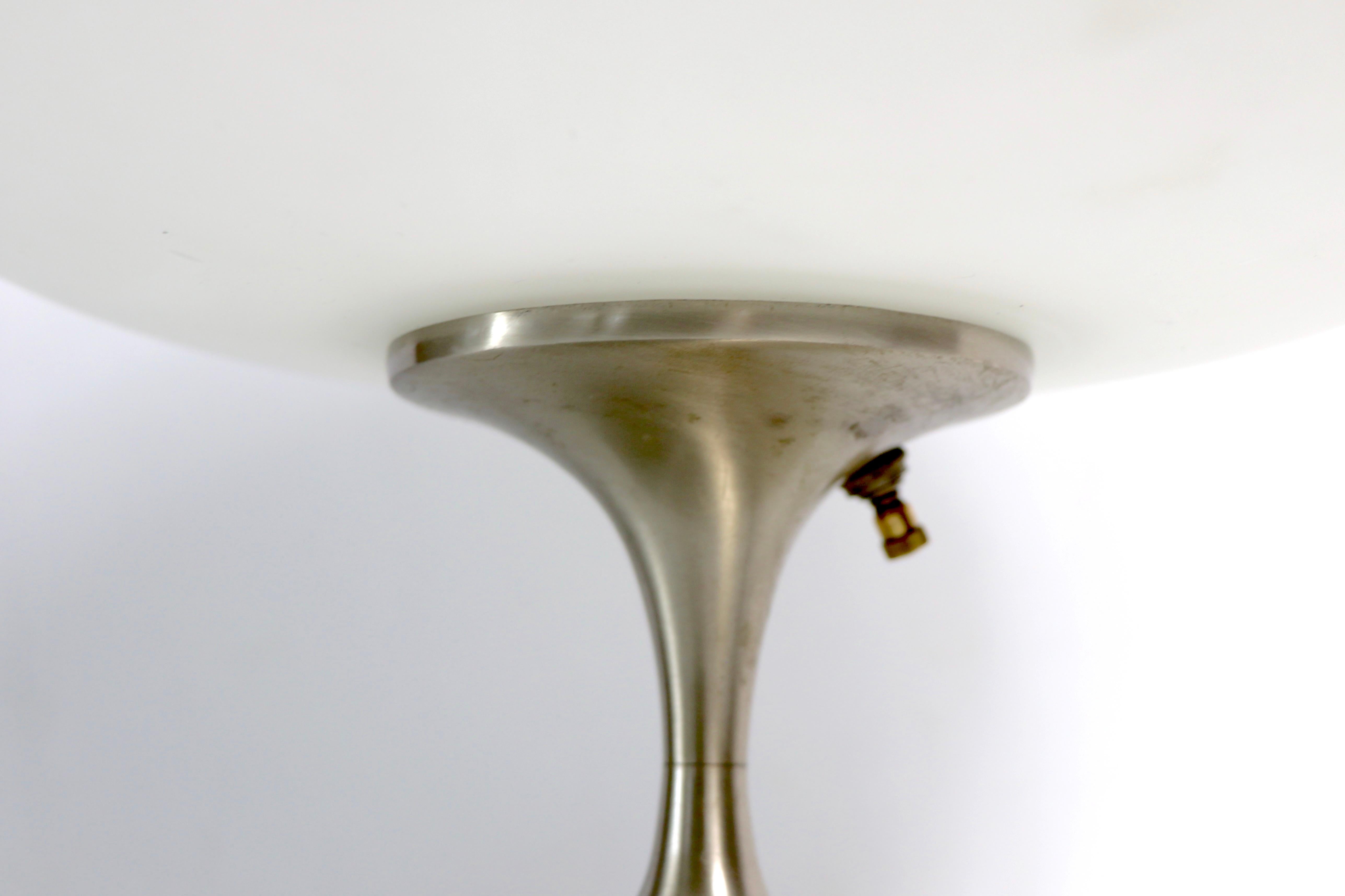 Steel Bill Curry Mushroom Table Lamp