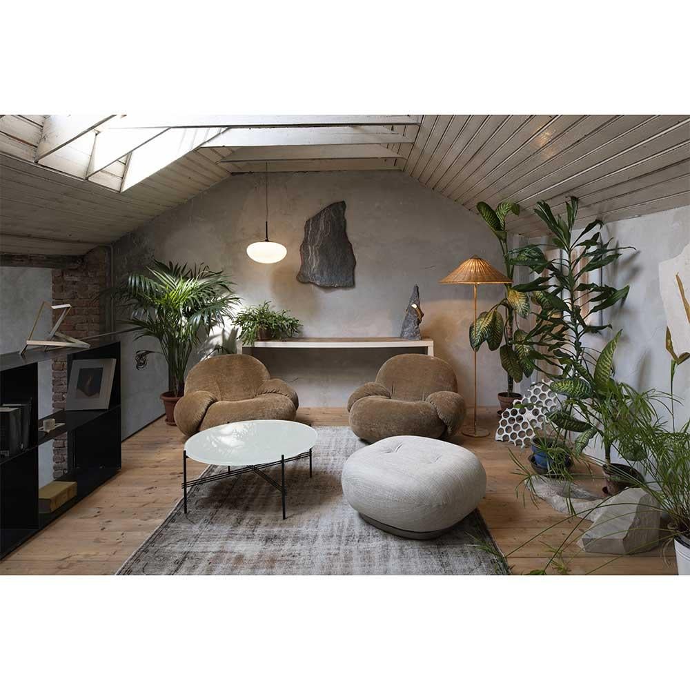 Satinato Bill Curry Ciondolo in Stemlite Nero Rosso per Gubi in vendita