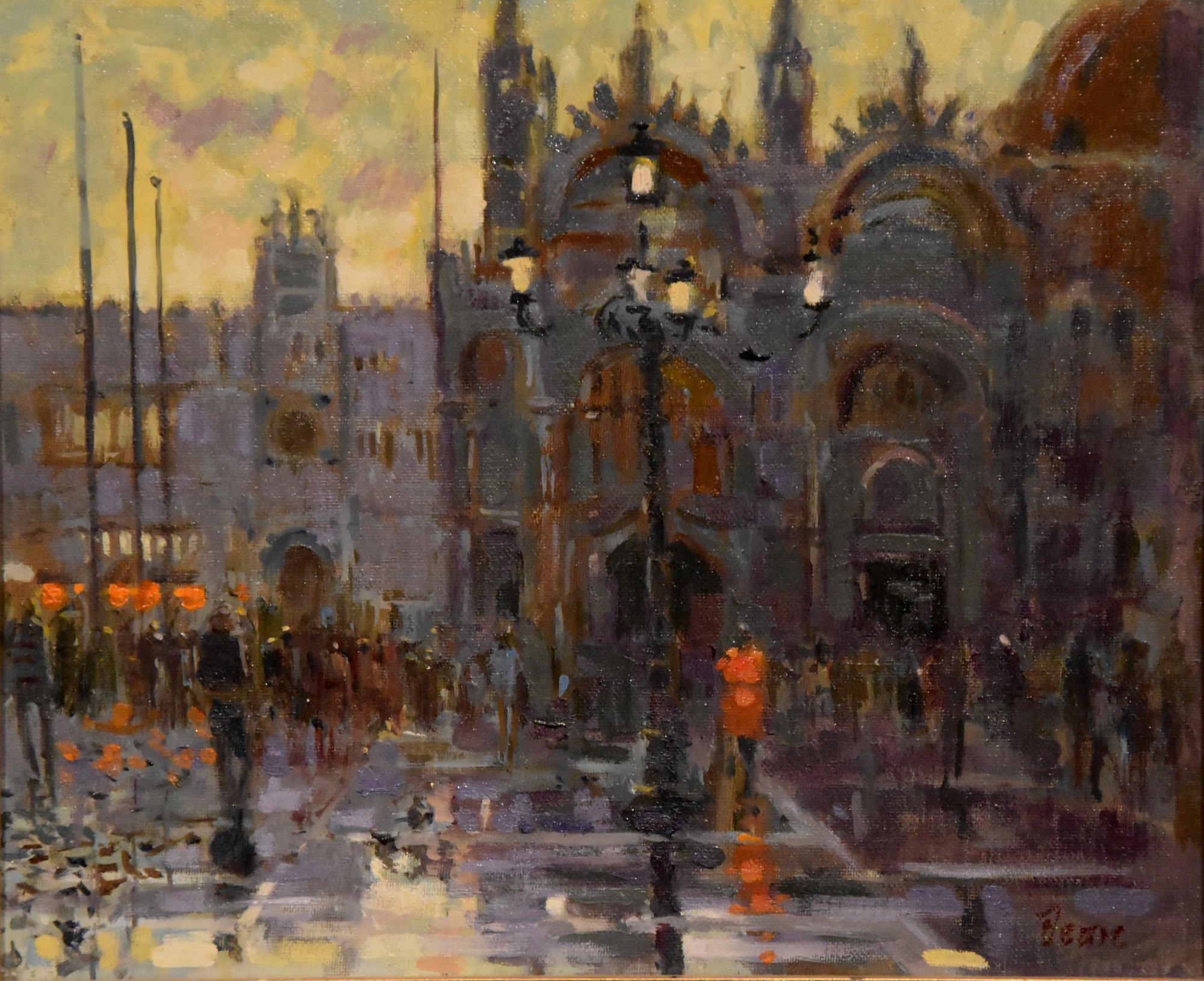 Peinture  l'huile de Bill Dean 