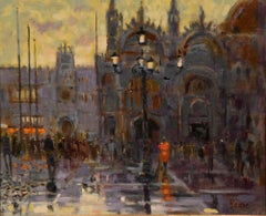 Oil Painting by Bill Dean "Red Reflections"