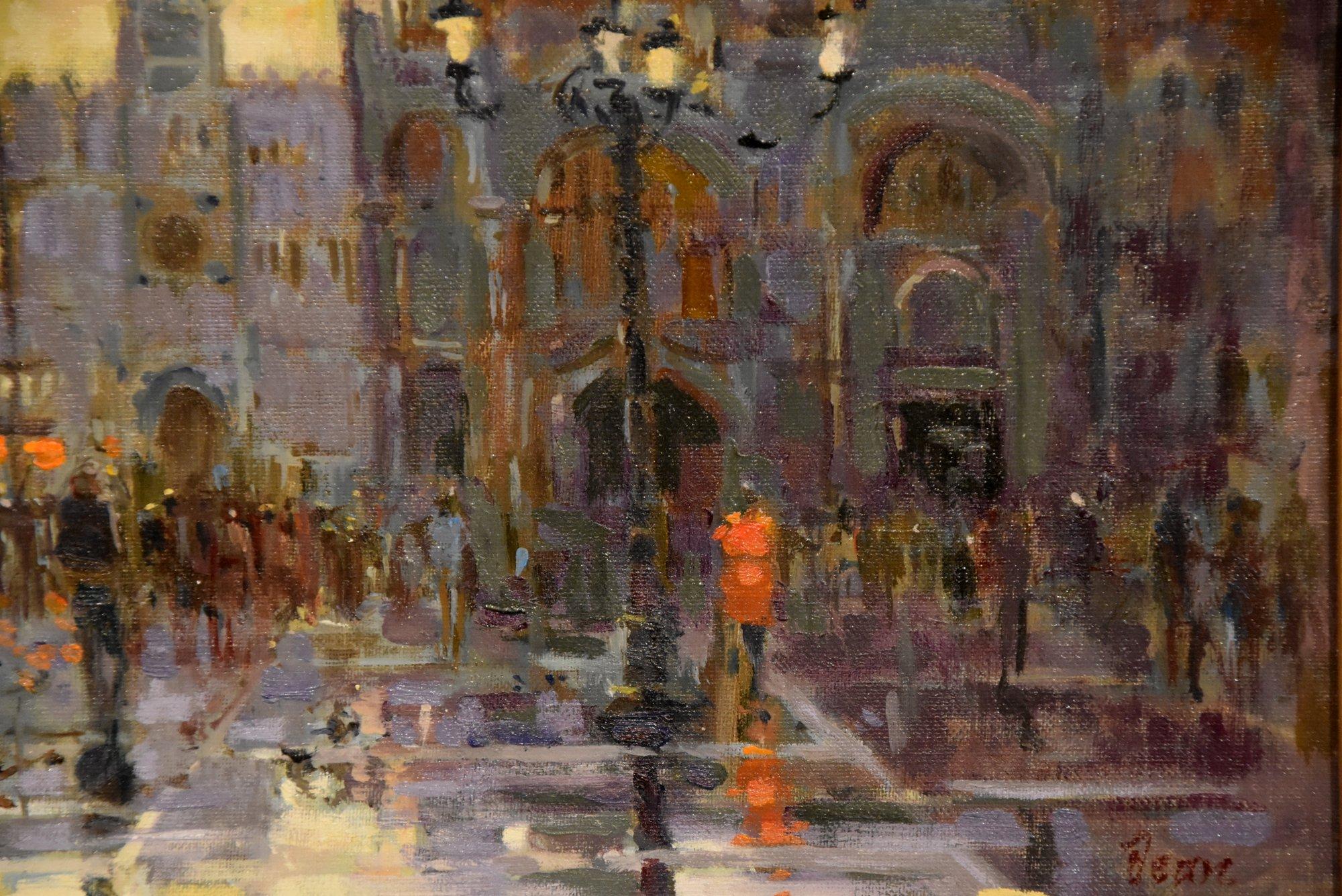 Peinture  l'huile de Bill Dean 