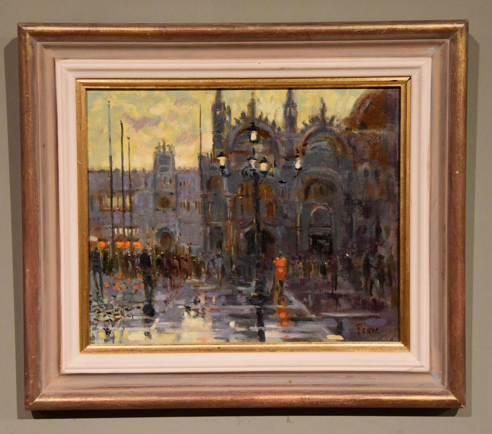 Peinture à l'huile de Bill Dean "Red Reflections" Bill Dean est né en 1932, a étudié à la Hornsey School of Art, membre du Wappinggroup of artists et de l'institut des peintres à l'huile. Huile sur planche. Signé

Dimensions sans encadrement 10 x 12