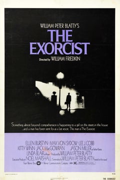 Original Retro Film Poster The Exorcist X Rated Supernatural Horror Movie Art