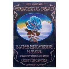 Bill Graham Grateful Dead & Blues Brothers 1978 Winterland 1st Edition Poster by