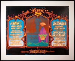 Bill Graham The Who & Grateful Dead 1968 Fillmore 1st Edition Concert Poster