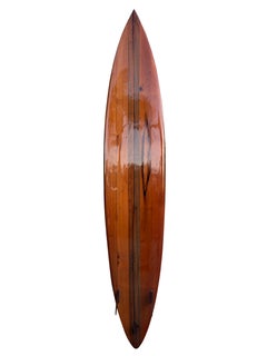 Bill Hamilton shaped Redwood Big Wave Surfboard (2016)
