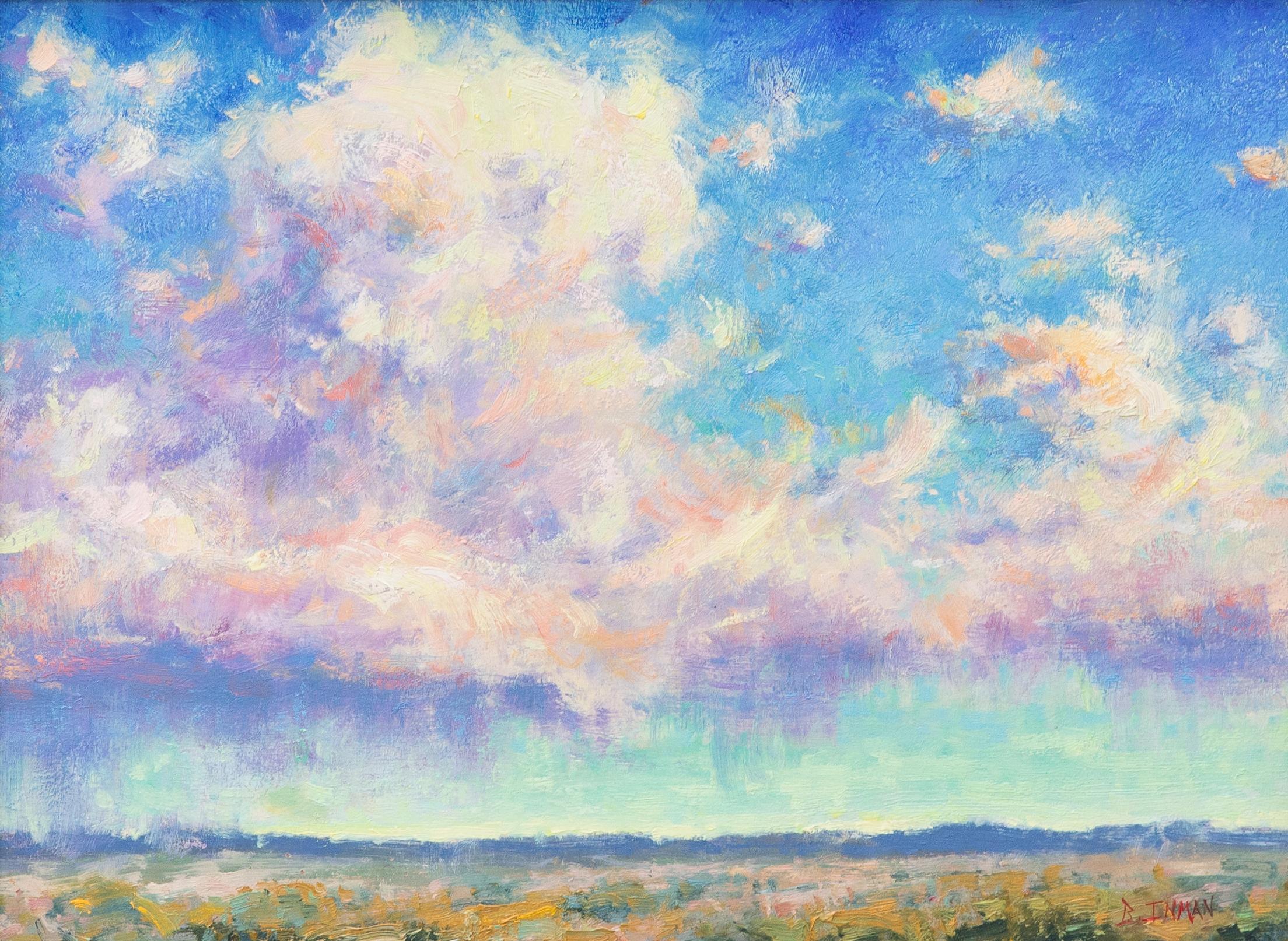 Willkommener Freund (Impressionismus), Painting, von Bill Inman