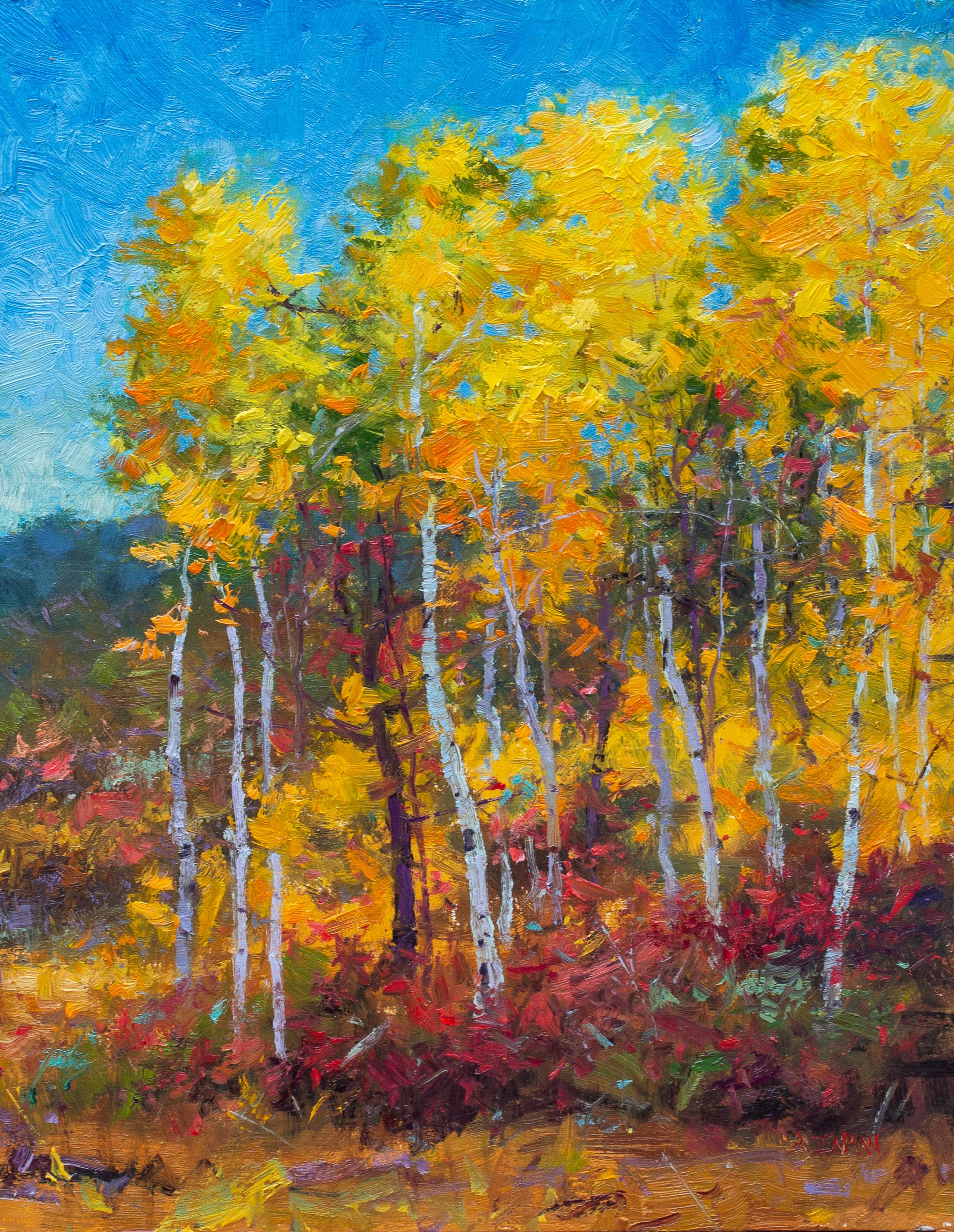 Stütz dich auf mich (Impressionismus), Painting, von Bill Inman