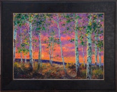 The Sky Danced in Violet and Flame