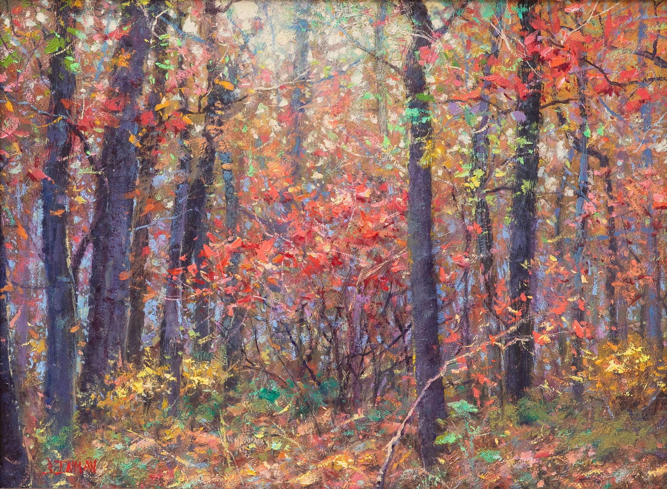 The Sun Catcher (Impressionismus), Painting, von Bill Inman