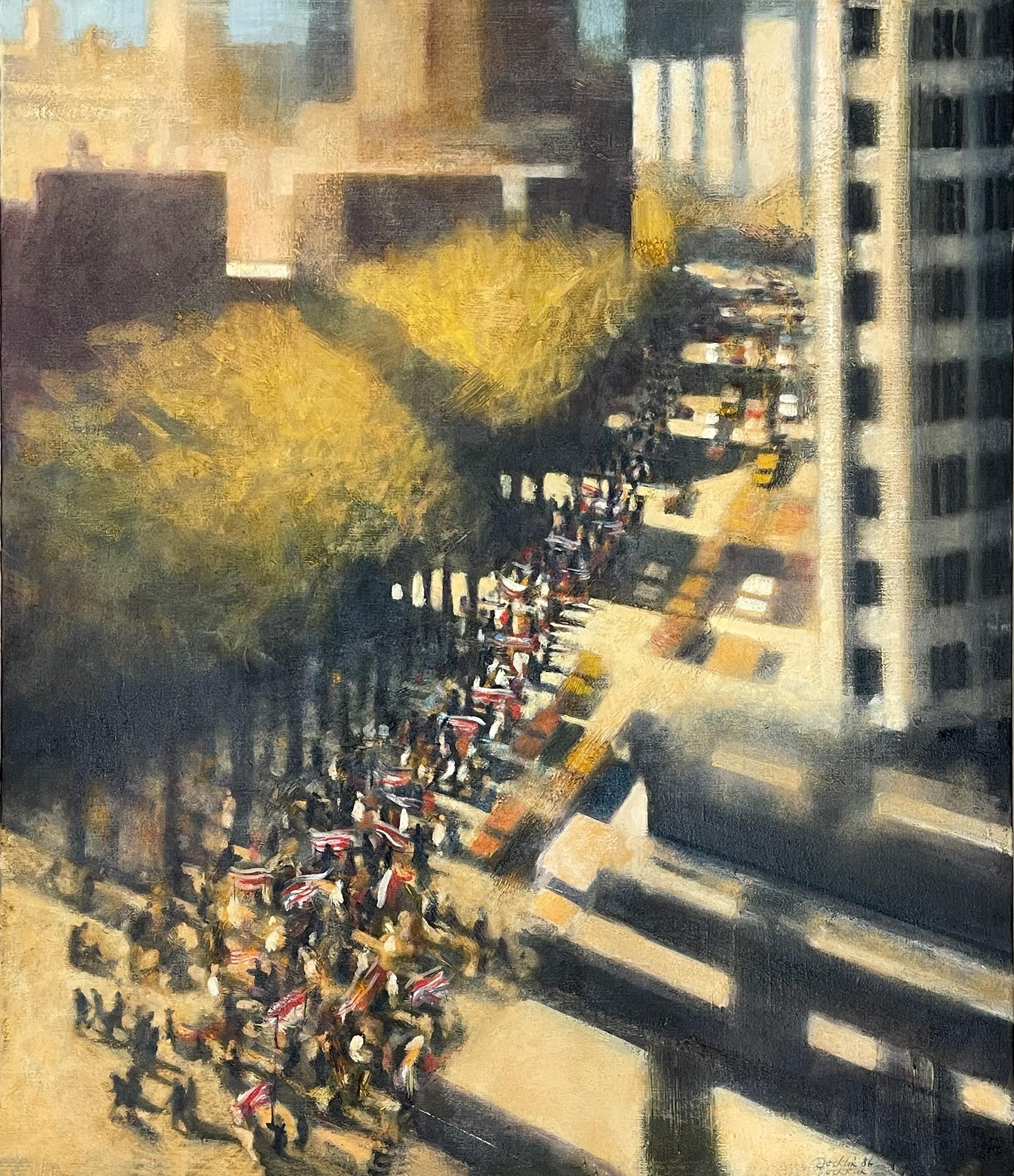 The Parade The March up 6th Avenue.