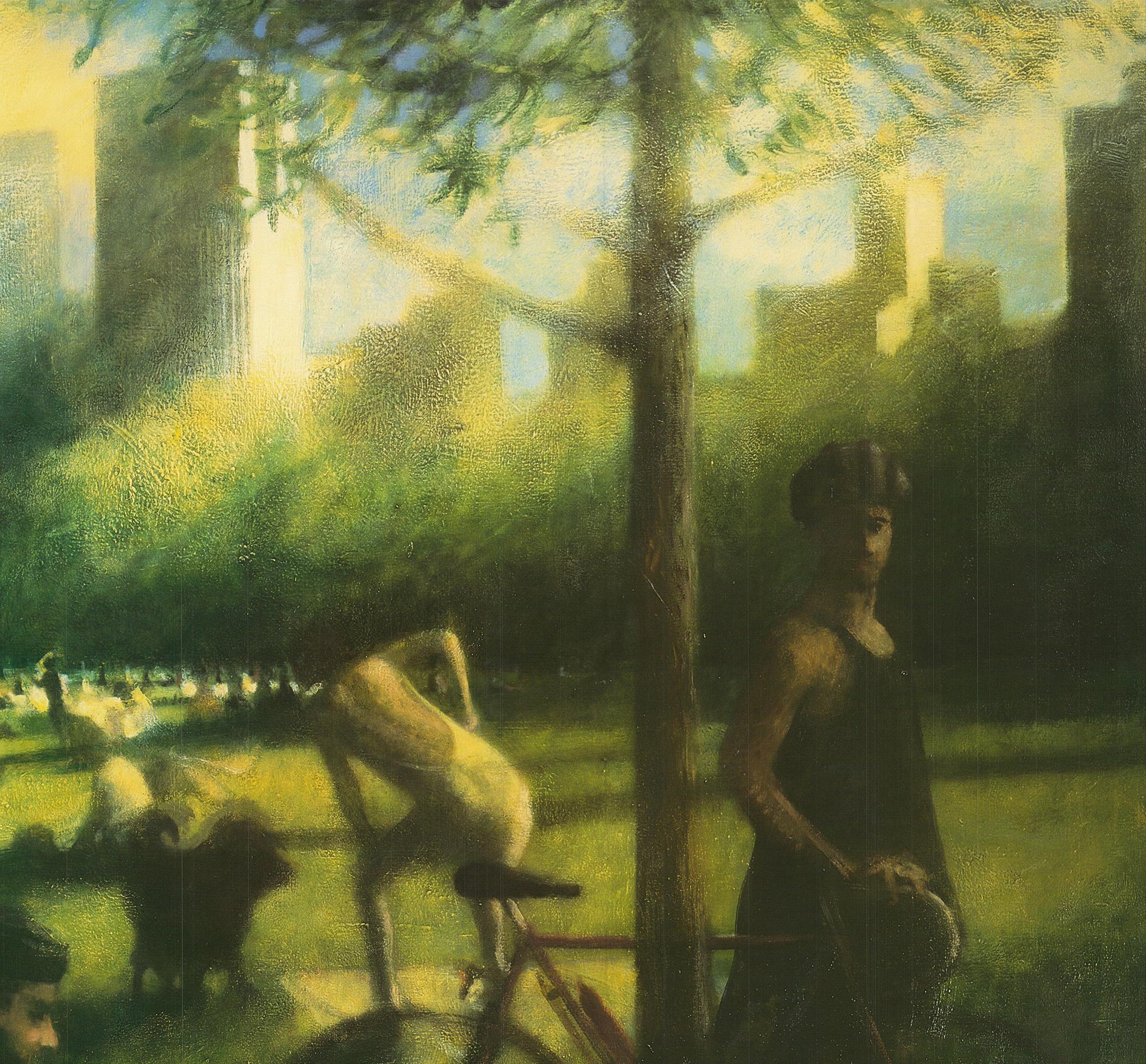 Bill Jacklin 'Sheep Meadow III' 1990- Firmato in vendita 3