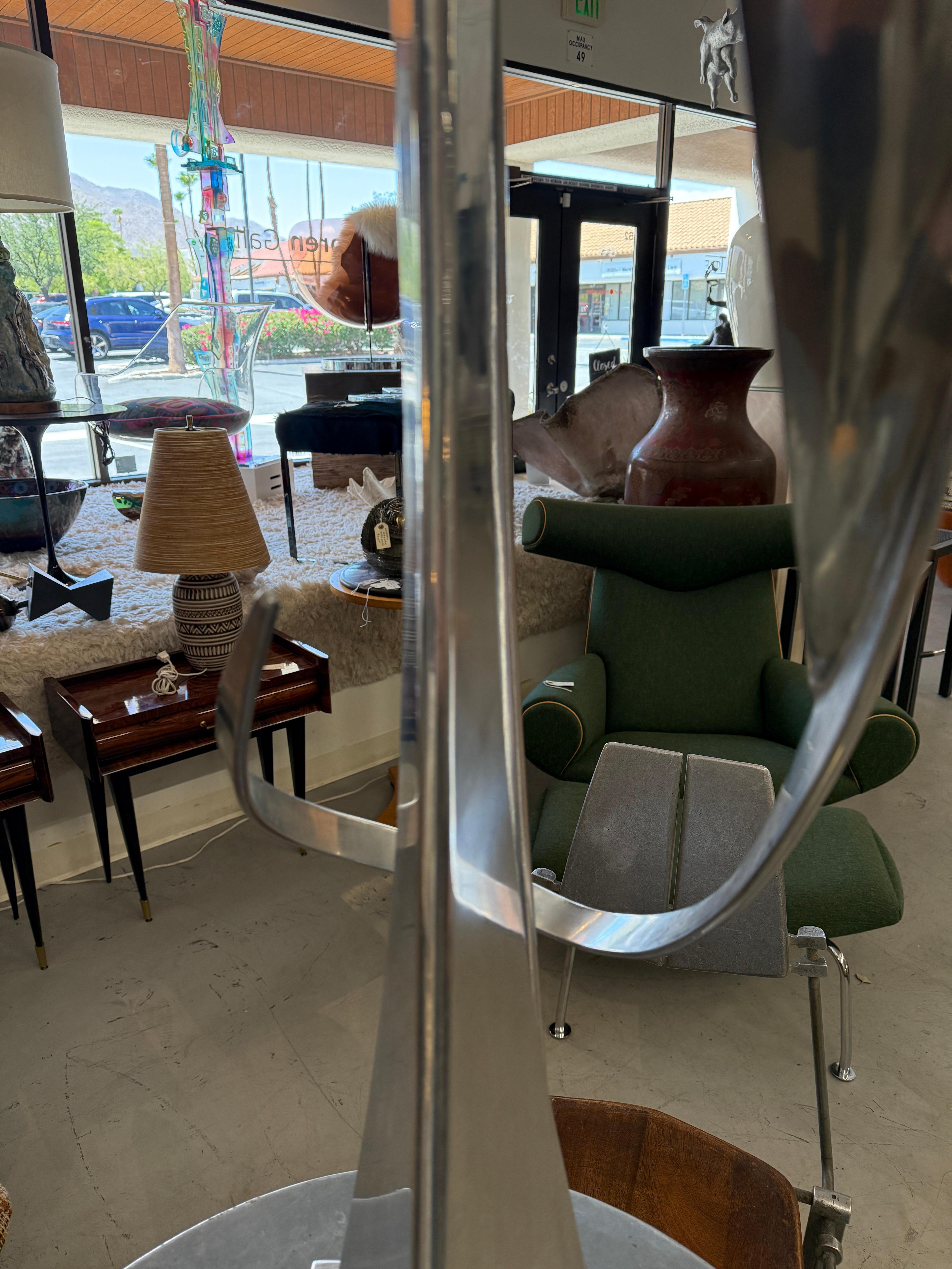 Bill Keating 1975 Aluminum Abstract Sculpture For Sale 3
