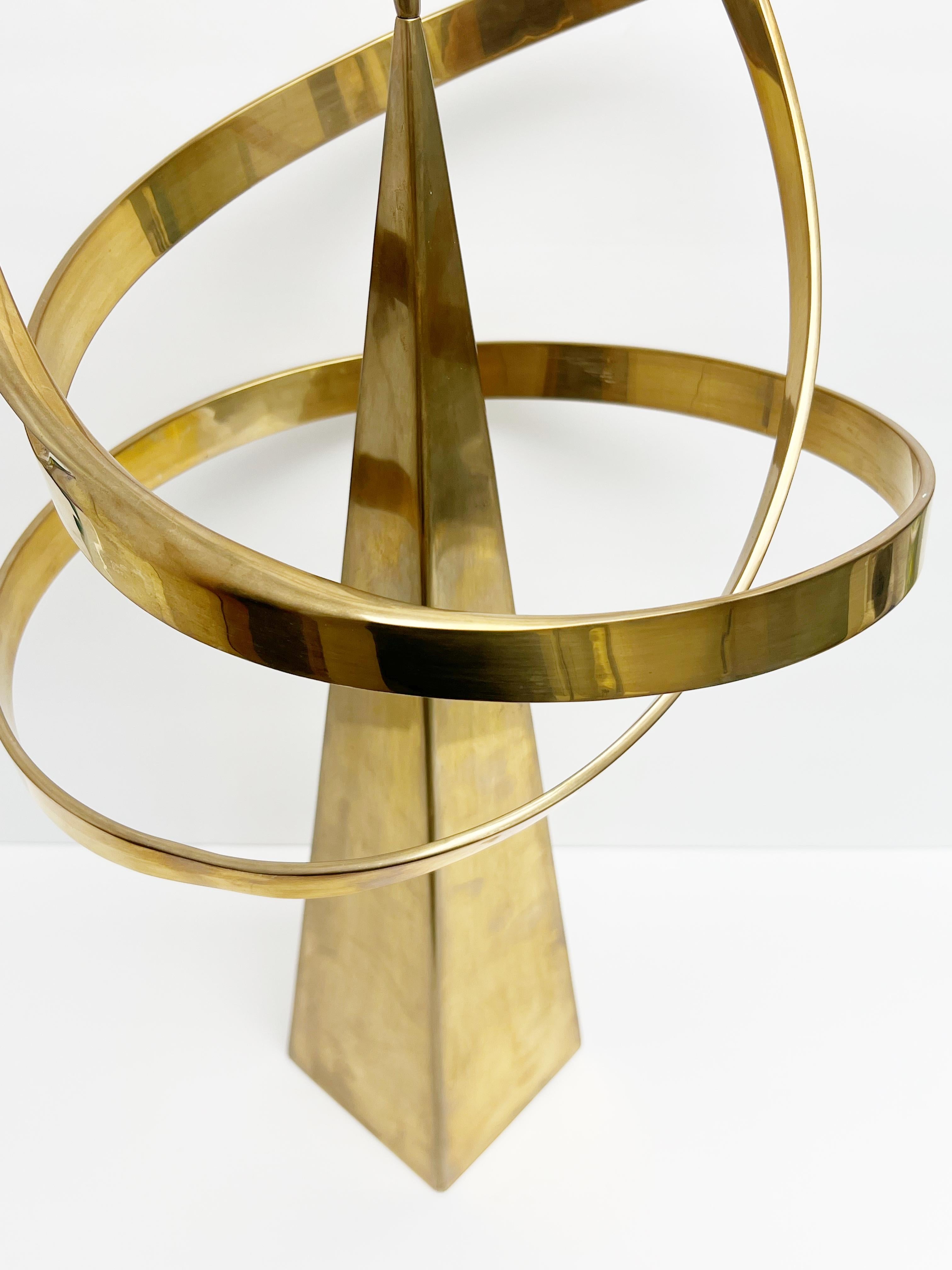 Scultura cinetica astratta in bronzo di Bill Keating in vendita 2
