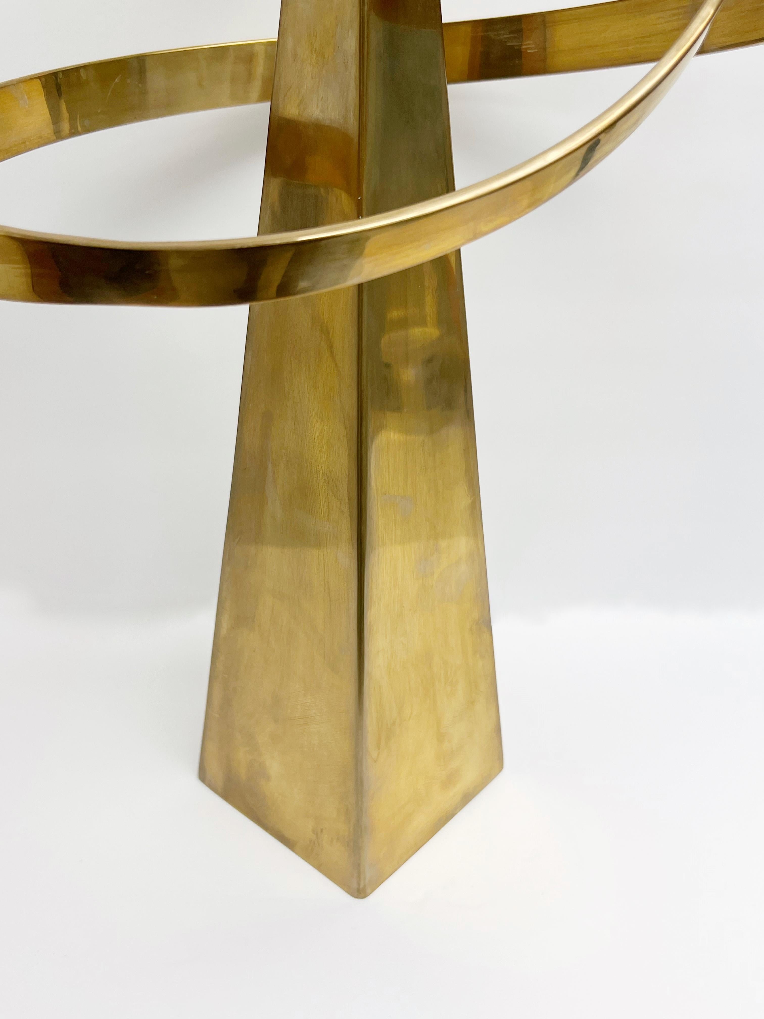 Scultura cinetica astratta in bronzo di Bill Keating in vendita 3