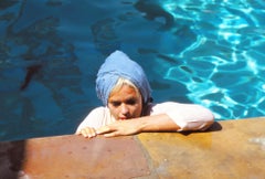 Jayne Mansfield in the Pool Fine Art Print