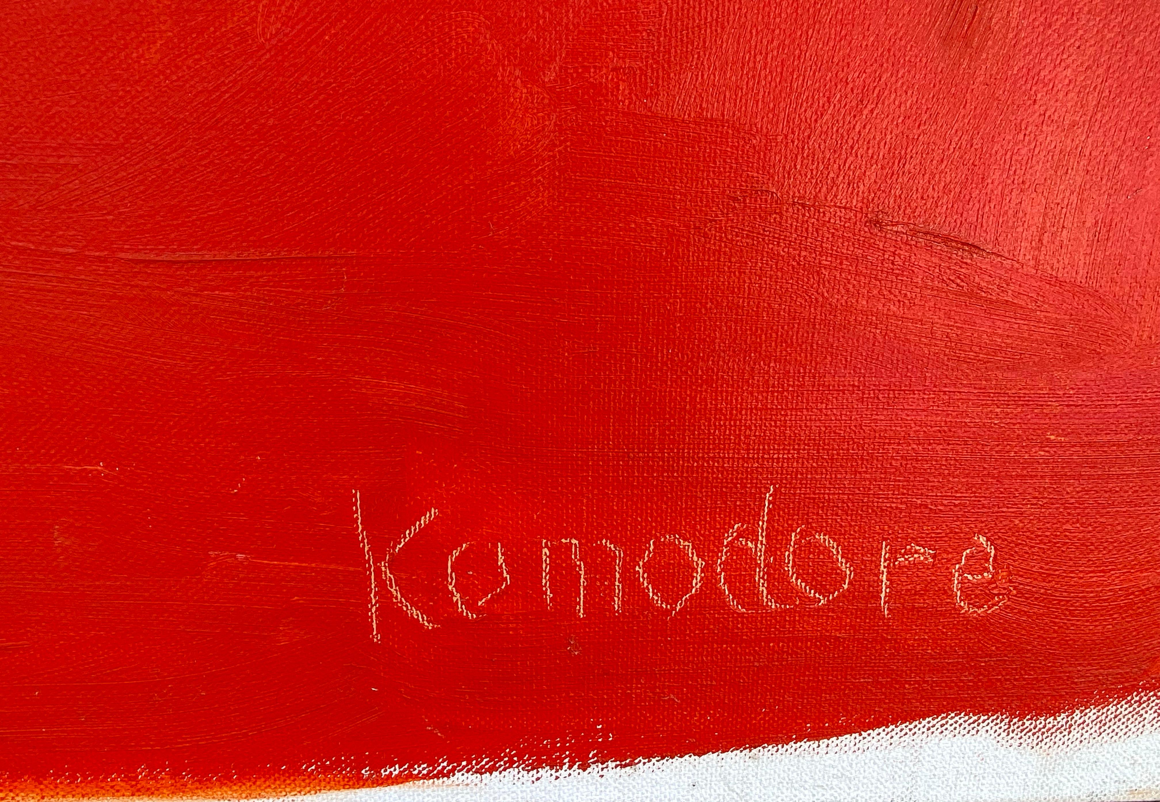 Bill Komodore - Optical Art Series - Großes geometrisches abstraktes Ölgemälde

Diese geometrische Abstraktion ist ein elektrisierendes Beispiel für Bill Komodores meisterhafte Auseinandersetzung mit der Op Art und pulsiert vor rhythmischer Energie,