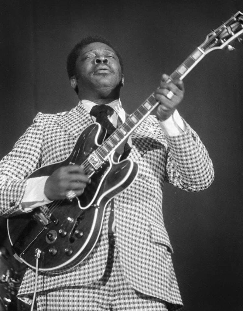 Bill Lemke Black and White Photograph - B.B. King IV, Circa 1975