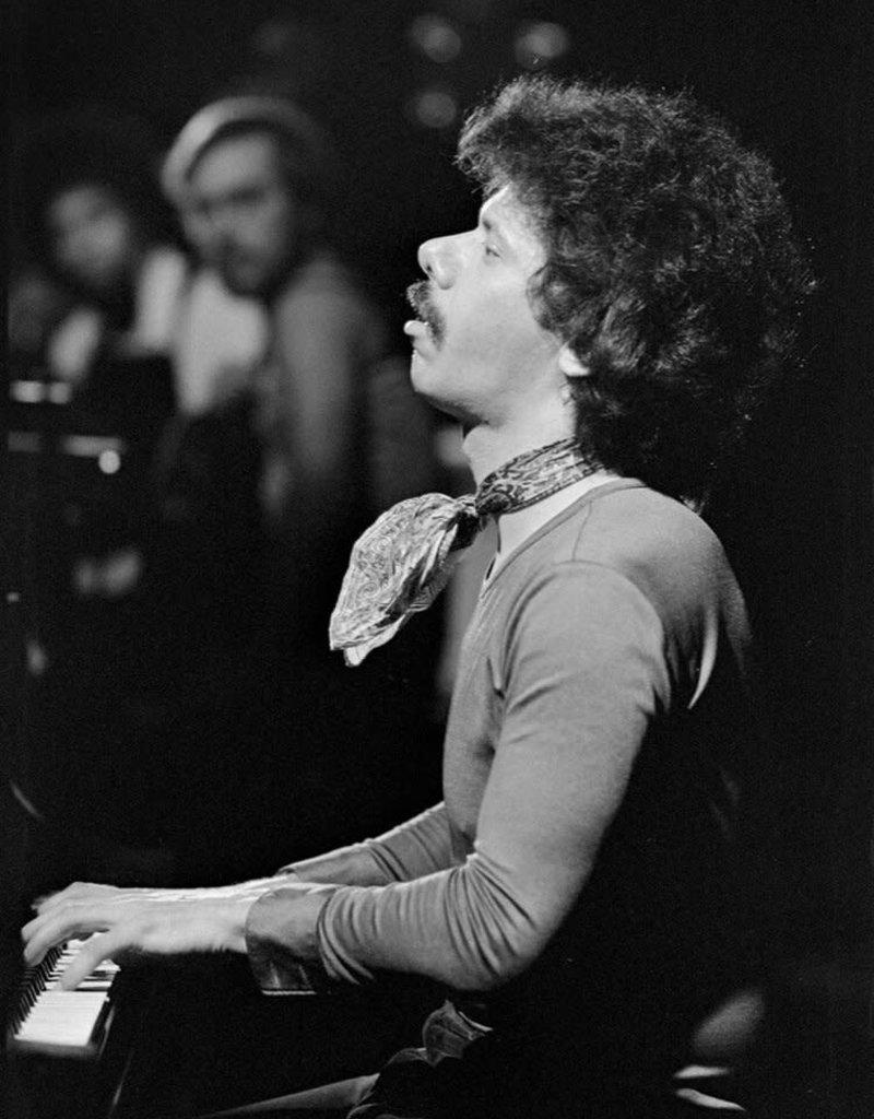 Bill Lemke Black and White Photograph - Chick Corea I, 1975