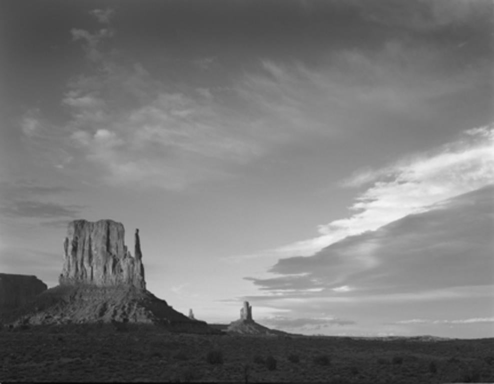 Bill Lemke Black and White Photograph - Monument Valley #3