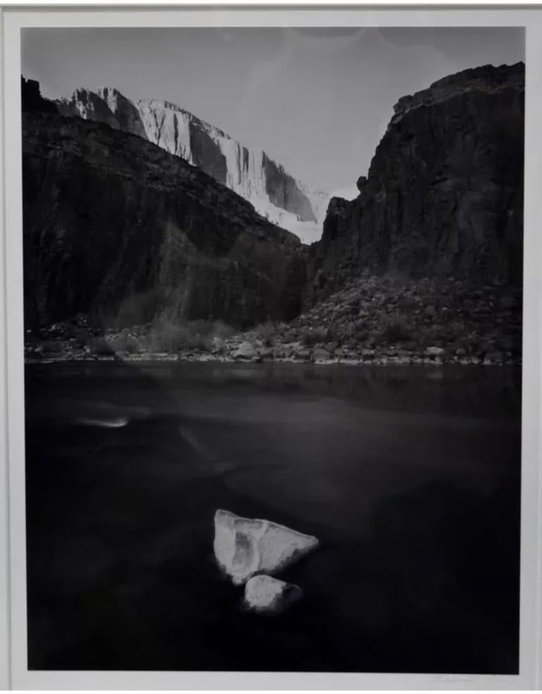 Black and White Photograph Bill Lemke - Deux tiges et vues à travers le Colorado
