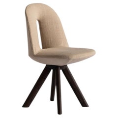 Bill Light Carpanese Home Italia Chair with Wooden Legs
