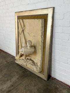 Bill Mack framed sculpture signed