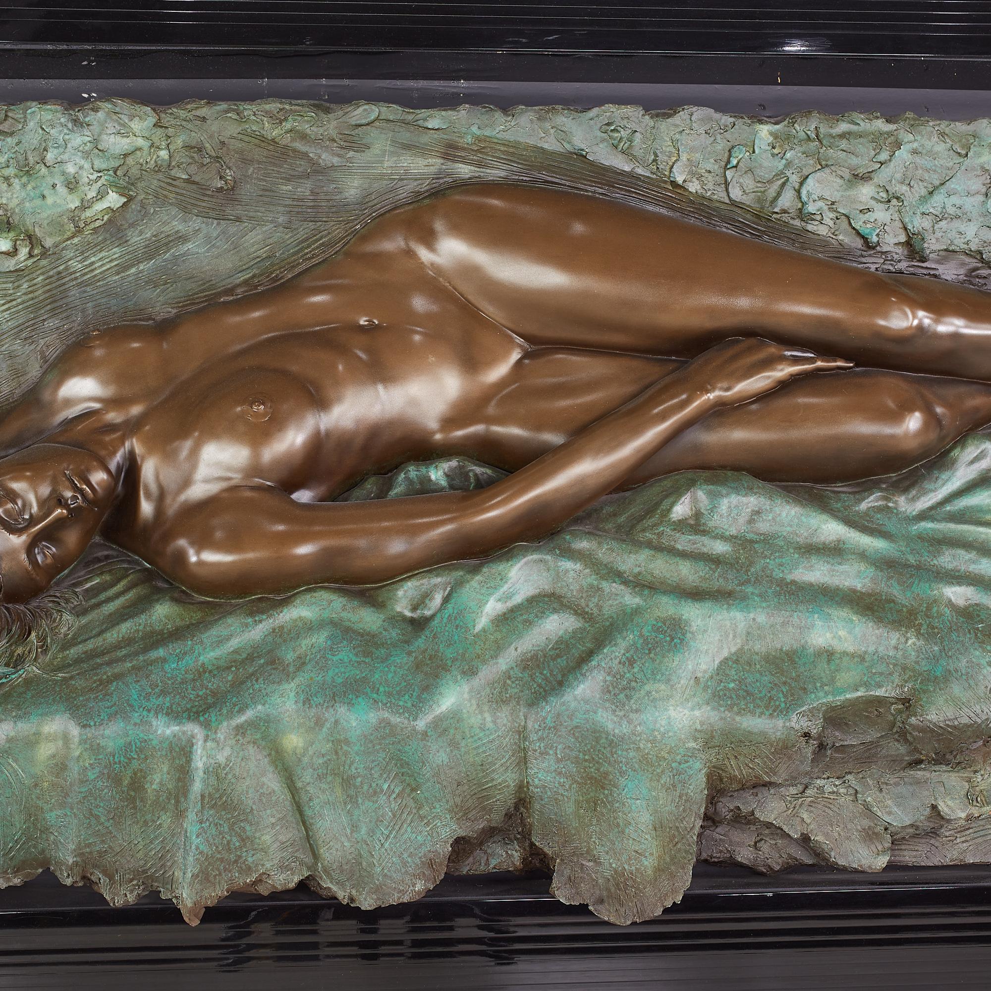 Americano Bill Mack Harmony, bronzo legato firmato di metà secolo in vendita