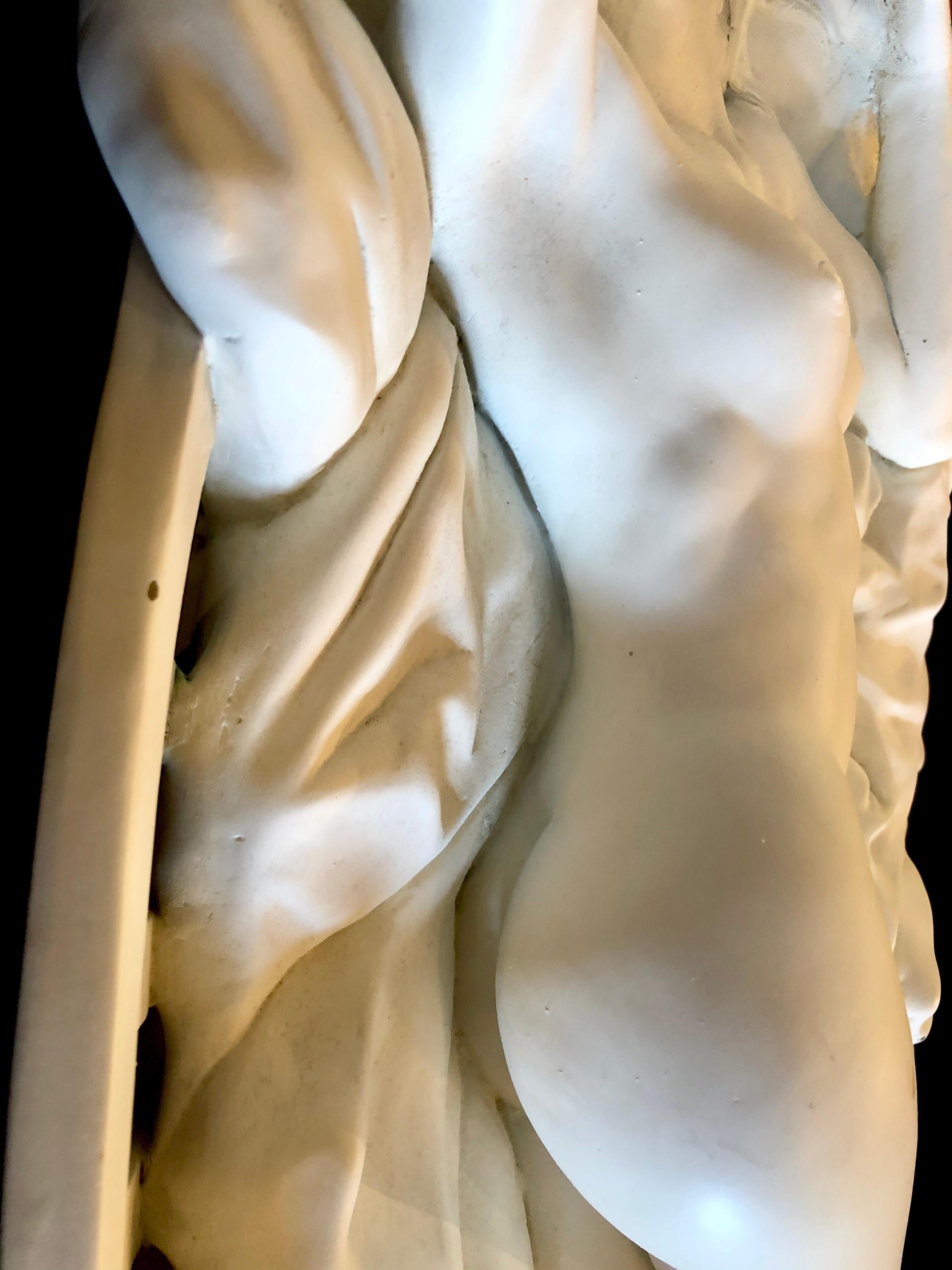 Bill Mack Tranquility-Skulptur aus Bronze mit weißer Patina im Angebot 6