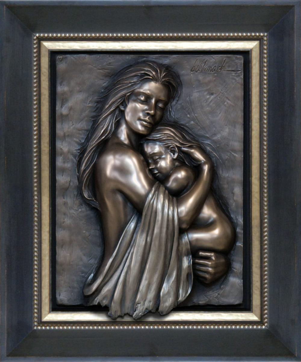 Bill Mack, Tenderly,  Bonded Mixed Metals 2009. Signiert und nummeriert, Auflage 20/100. Größe: 27" x 19".

Bill Mack Amerikanischer Künstler: Die Wirkung der Kunst von Bill Mack wird nicht nur durch seine dramatische Darstellung der menschlichen