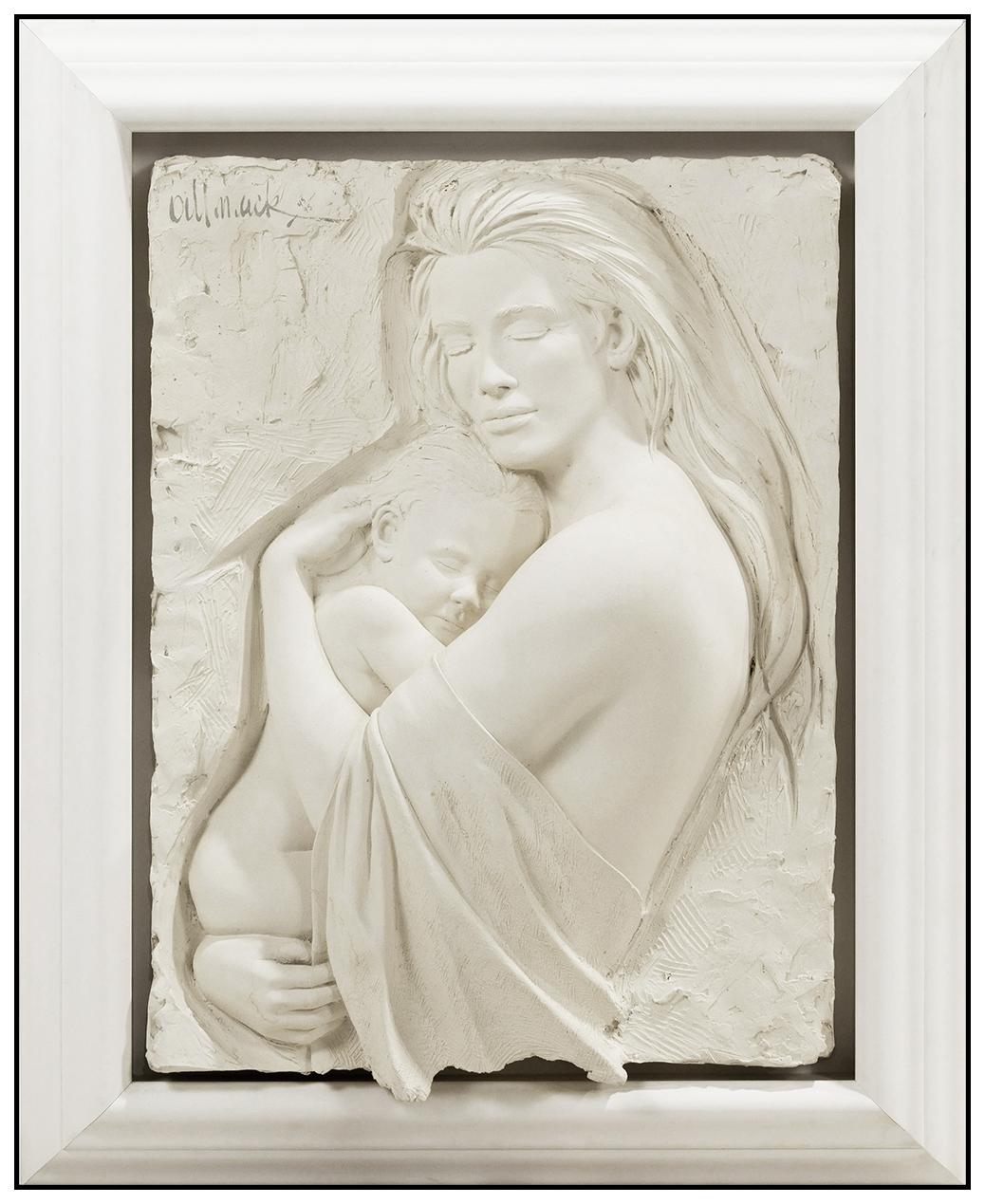 Bill Mack Large & Authentic Bonded Sand Sculpture "Tenderness", Professionally Custom Framed and listed with the Submit Best Offer option

Accepting Offers Now:  Here we have something a Bonded Sand Sculpture by Bill Mack titled "Tenderness", of a