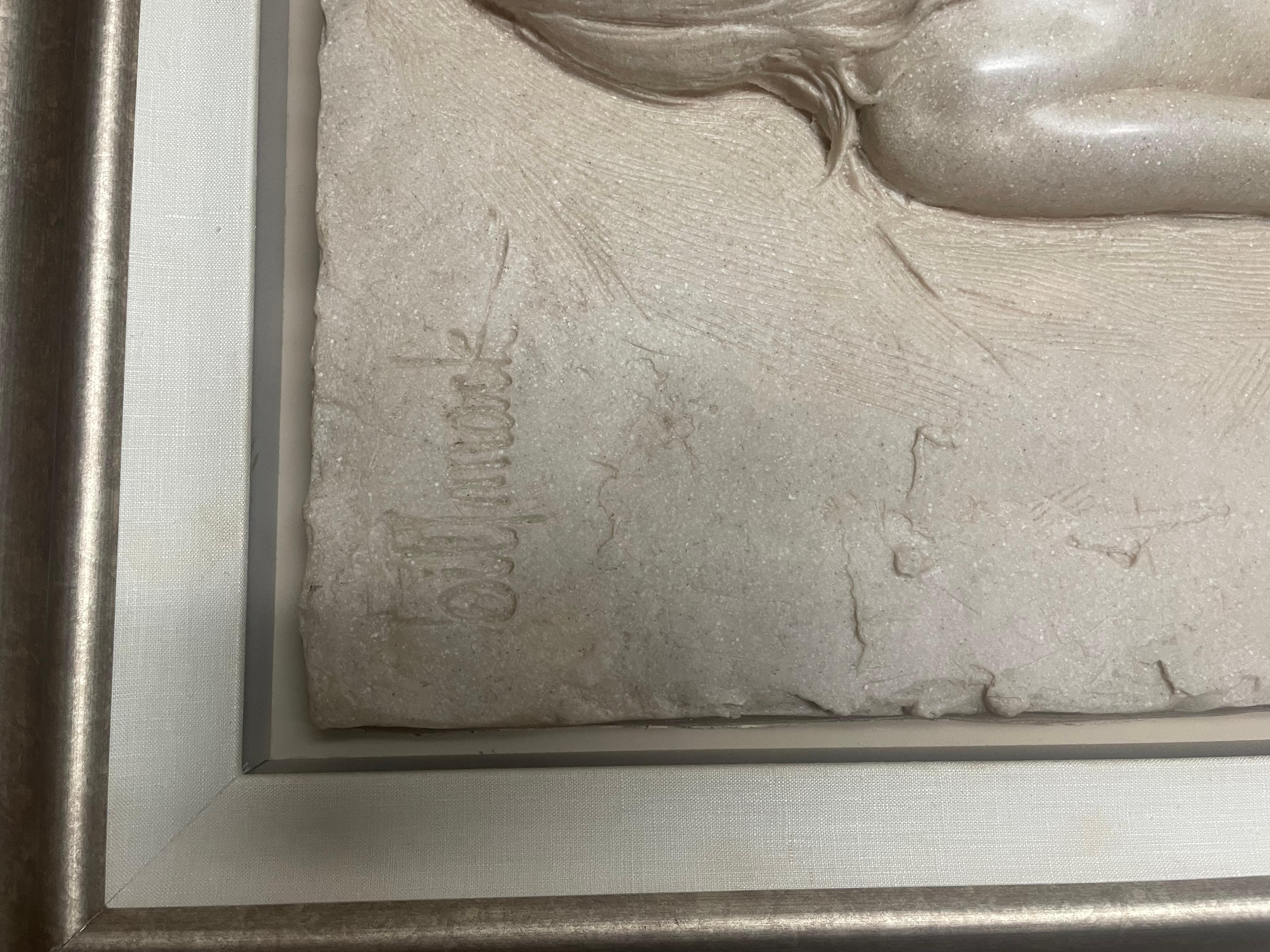 This is a Bill Mack original sculpture “” signed and numbered. In excellent shape. Buyer must cover any additional shipping expense. measures 55x37
