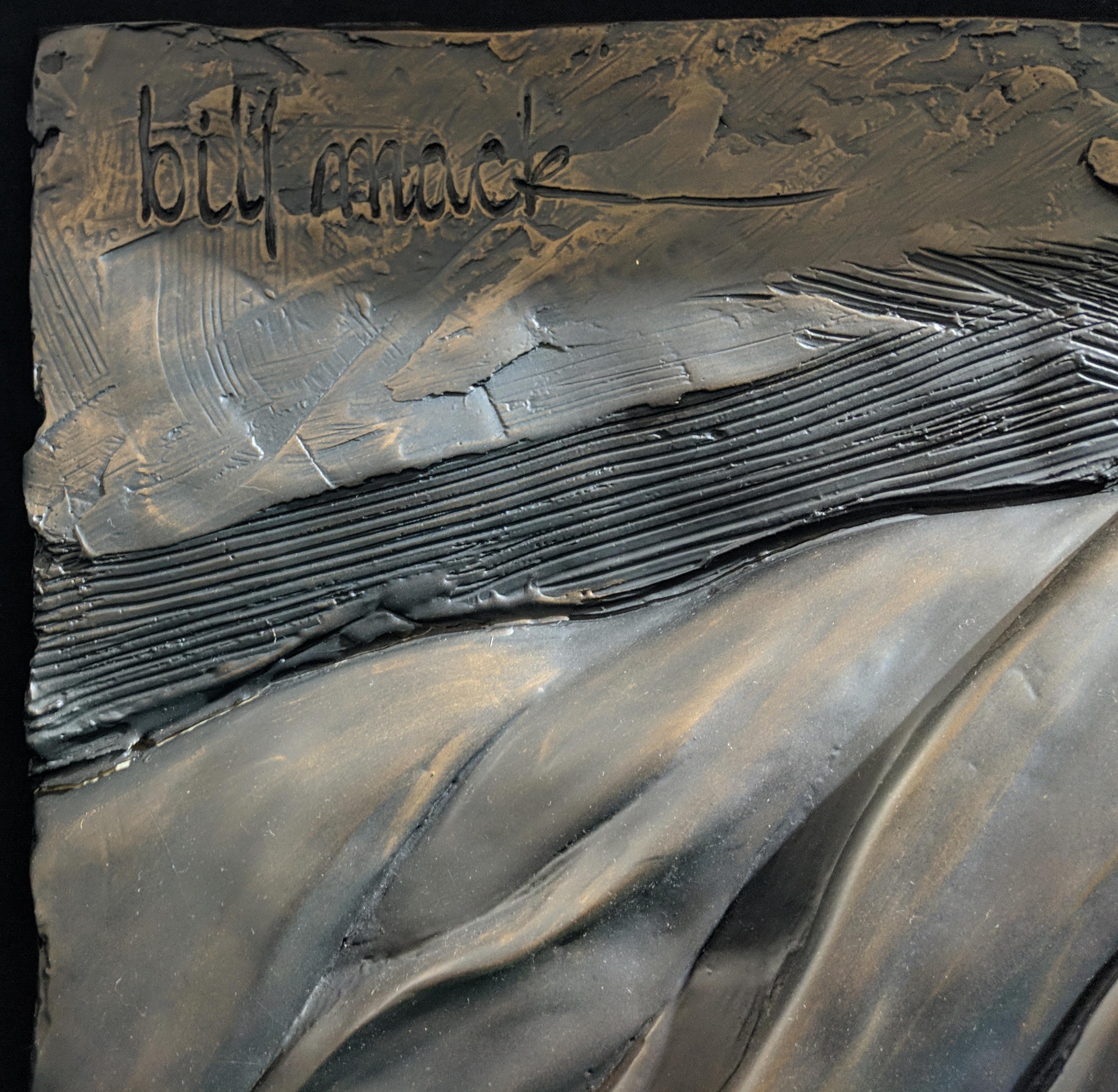SLUMBERING (BRONZE) - Sculpture by Bill Mack